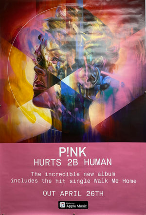 2019 Original - Pink - Hurts 2B Human UK 4 Sheet Poster