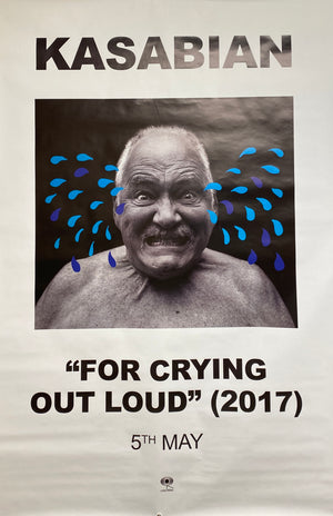 2017 Original - Printers Proof - Kasabian - For Crying Out Loud Promo UK 4 Sheet Poster