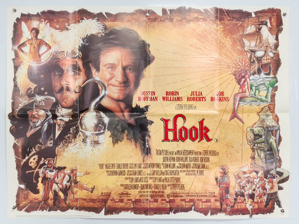Hook - 1991 - Original UK Quad – Poster Freaks
