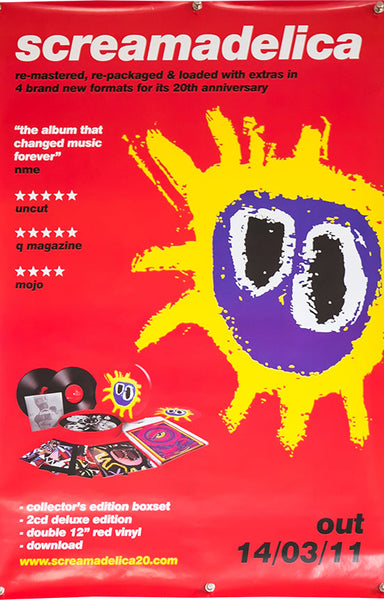 Primal Scream - Screamadelica 20th Anniversary Edition – Poster Freaks