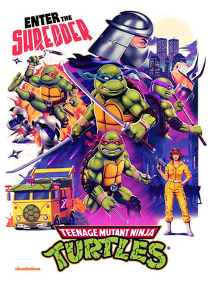 Teenage Mutant Ninja Turtles - Original Tom Walker Graphic Art Print
