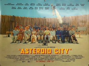Original 2023 Asteroid City UK Quad Poster