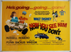 Now You See Him, Now you Don't - Original 1972 UK Quad