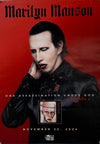 Original 2024 Marilyn Manson - One Assassination Under God - Chapter 1 - Promo Poster