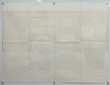 Original 1976 - Charlton Heston - Two Minute Warning - UK Quad Poster