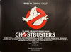 Original 2011 Ghostbusters Re-Release UK Quad Poster