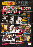 Original 1980 The Sex Pistols - The Great Rock 'N' Roll Swindle - Italian One Sheet Poster