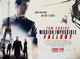 Original Tom Cruise - Mission Impossible Posters - UK Quad Posters Movies 1 - 7