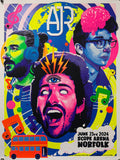 AJR Live At The Scope Arena 2024 - Original Tom Walker Graphic Art Print