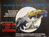 Original 1974 Gone in 60 Seconds UK Quad Poster