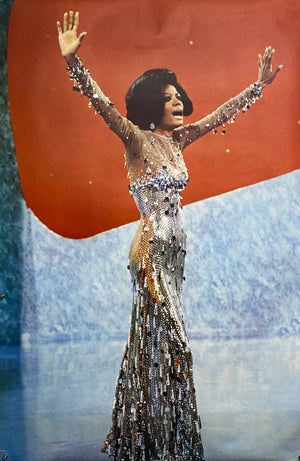 1973 Original Diana ross Promo Poster