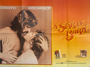 Original 1976 A Star is Borne UK Quad Poster