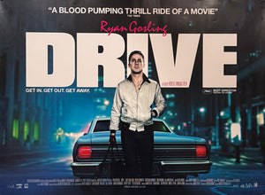 Original 2011 - Ryan Gosling - DRIVE - UK Quad Poster