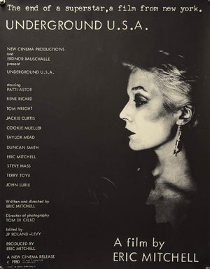 Original 1980 - Underground U.S.A - One Sheet Poster