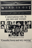 Original 1977 - Word Is Out - Documentary - Double Crown Poster