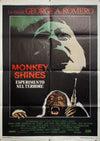 Original 1988 Monkey Shines Italian 2 Fold Poster