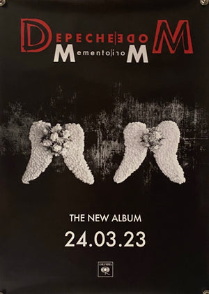 Original 2023 Depeche Mode Memento Mori Promo Poster