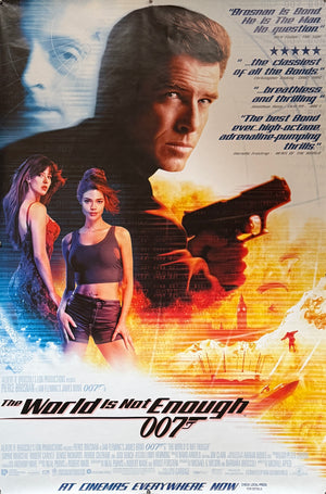 Original 1999 - James Bond - The World Is Not Enough - UK Four Sheet Poster