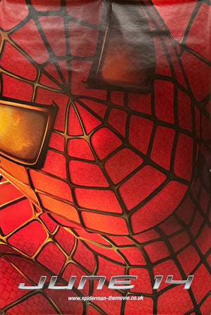 Original 2002 - Spider-Man - UK Four Sheet Teaser Poster