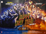 Original 2014 - Happy New Year - UK Quad Poster