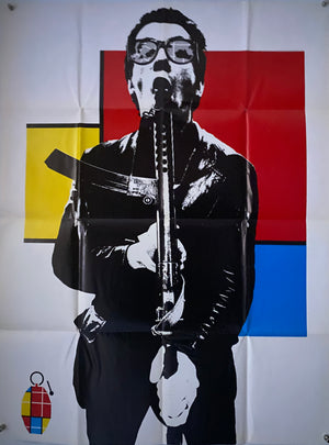 Original 1979 Elvis Costello Armed Forces tour poster