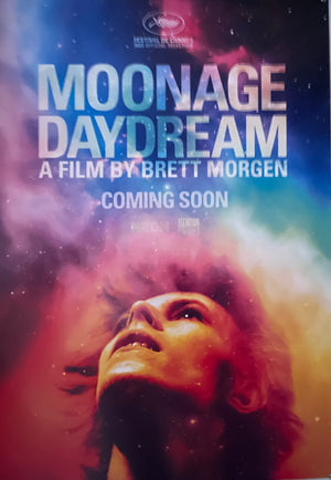 Original 2022 David Bowie Moonage Daydream UK One Sheet Teaser Poster