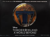 Original 2015 - Disney's - Tomorrowland, A World Beyond - UK Quad Teaser Poster