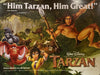 Original 1999 - Disney's - Tarzan - UK Quad Poster