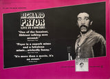 Original 1979 - Richard Pryor - Live In Concert - UK Quad Poster