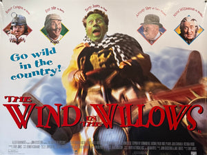 Original 1996 - Terry Jones - The Wind In The Willows - UK Quad Poster