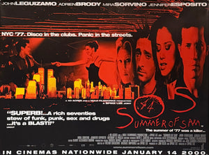 Original 2000 - Summer Of Sam - UK Quad Poster
