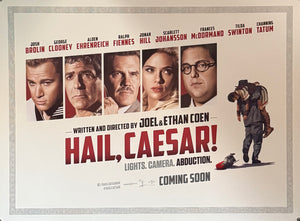 Original 2016 - Hail Caesar - UK Quad Poster