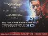 Original 2017 - Arnold Schwarzenegger - Terminator 2 Judgement Day 3D - UK Quad Poster