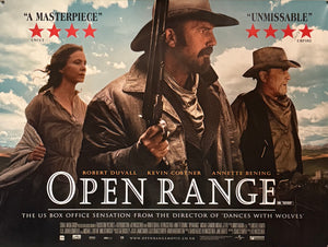 Original 2004 - Open Range - UK Quad Poster