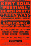 Original 1994 - Kent Soul Festival Beach Party - Promo Poster