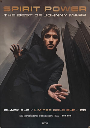 Original 2023 - Johnny Marr - Spirit Power - Promo Poster