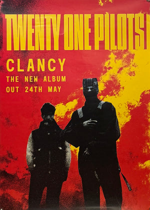 Original 2024 - Twenty One Pilots – Clancy - Album Release Promo Poster