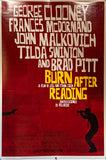 Original 2008 Burn After Reading – Theatrical Release – UK One Sheet Poster