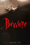 Original 1993 Bram Stoker’s Dracula – Advance Teaser Poster (Beware) – UK One Sheet Poster