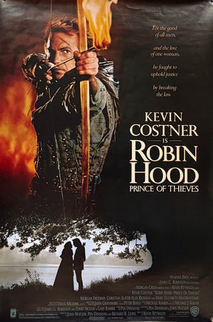 Original 1991 Robin Hood: Prince of Thieves – UK One Sheet Poster