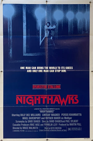 Original 1981 Nighthawks - US One Sheet Poster