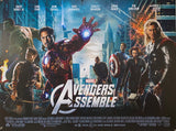 Original 2012 Avengers Assemble UK Quad Poster