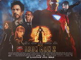 Original 2010 Iron Man 2 UK Quad Poster