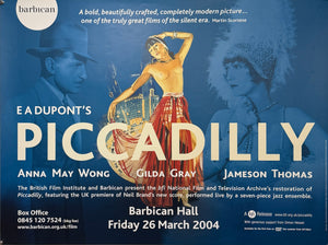 Original 2004 - Piccadilly (1929) – BFI Release - UK Quad Poster