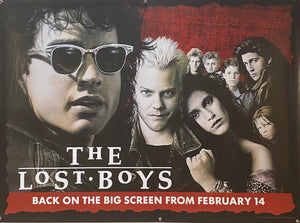 Original 2020 RR The Lost Boys UK Quad Poster