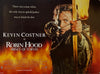 Original 1991 Kevin Costner - Robin Hood Prince Of thieves Teaser UK Quad Poster