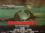 Dead & Buried (1981) Original UK Quad Poster – Rare British Horror Film Artwork