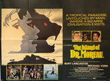 Original 1977 - The Island Of Dr Moreau - UK Quad Poster