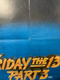 Friday the 13th Part 3 (1982) – Original UK Quad Poster – First Release Slasher Horror