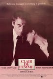 Original 1980 - Yves Montand - Clair De Femme - US One Sheet Poster